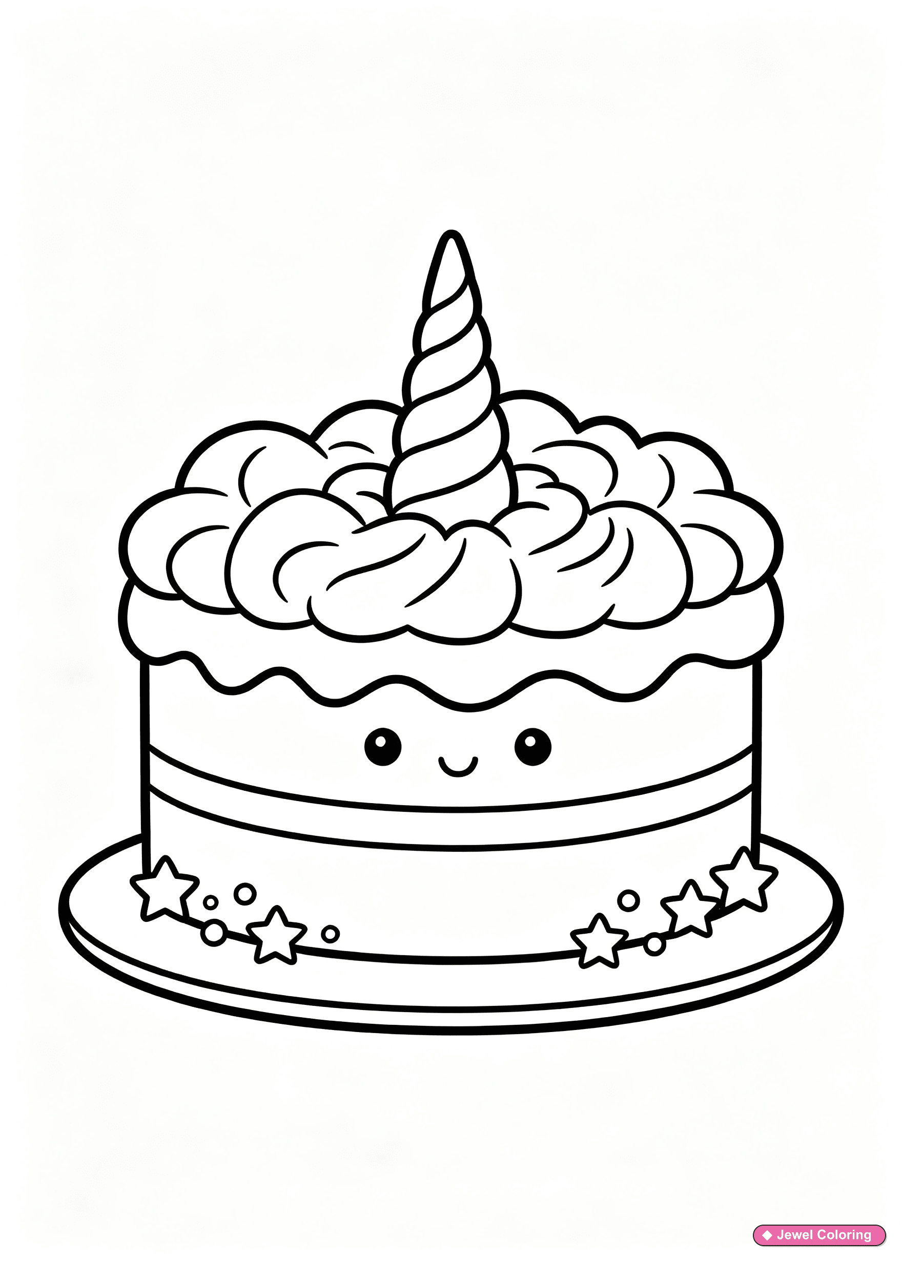 Realistic and Adult Unicorn unicorns coloring page category