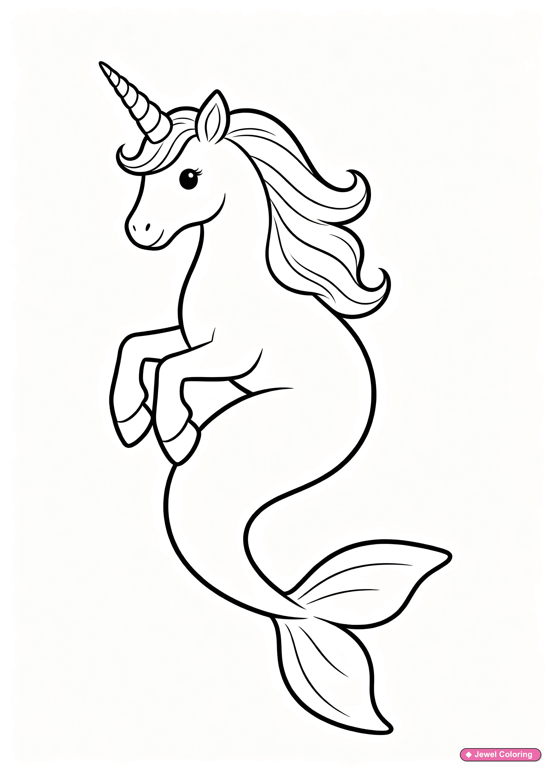 Unicorn Cat and Sweet Treats unicorns coloring page category
